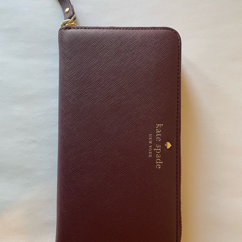 Kate Spade Plum Zip Wallet
